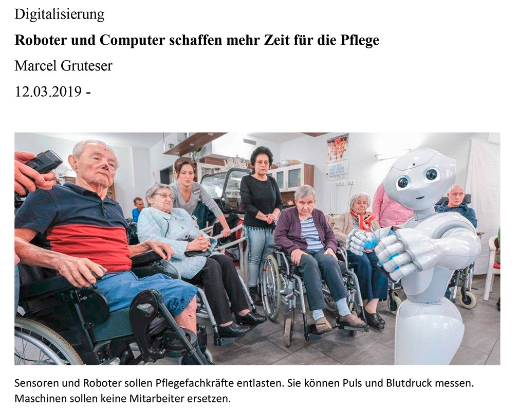 AG Robotik im Demenzhaus ASB Oberhausen